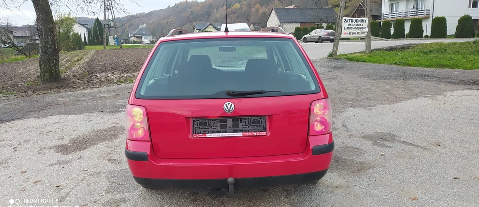 Volkswagen Passat cena 9900 przebieg: 218500, rok produkcji 2001 z Lubraniec małe 254